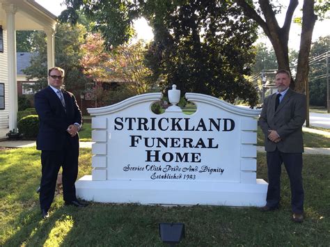 Strickland funeral home in wendell nc - When it comes to funeral homes, Gregory Levett Funeral Home stands out among the rest. Founded in 1999, the company has grown to become one of the most respected and trusted funeral homes in the Atlanta area.